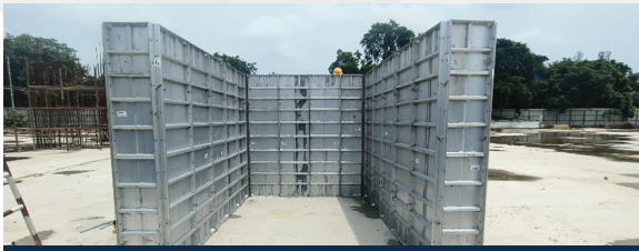 BJ Aluminium Formwork at Prayagraj Railway Station